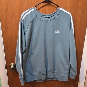 Adidas Men's Blue Sweater